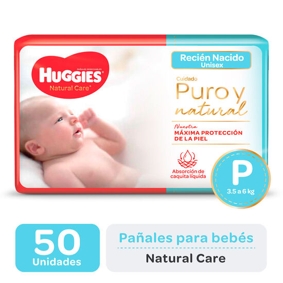 PAÑAL HUGGIES NATURAL Care Px50